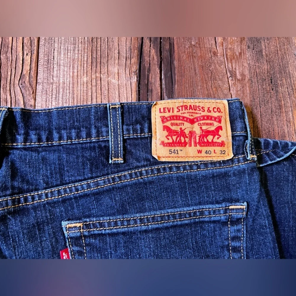 Levi Strauss & Co 541. 40x29” (altered??)